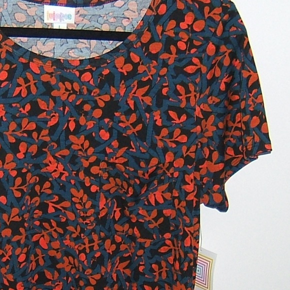 Robe Lularoe Carly Taille 2XL - Gris, Neuf Avec étiquettes, 100% Coton/polyester, Coupe A-line